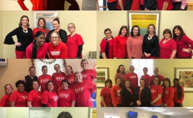 Go Red Day for the American Heart Association